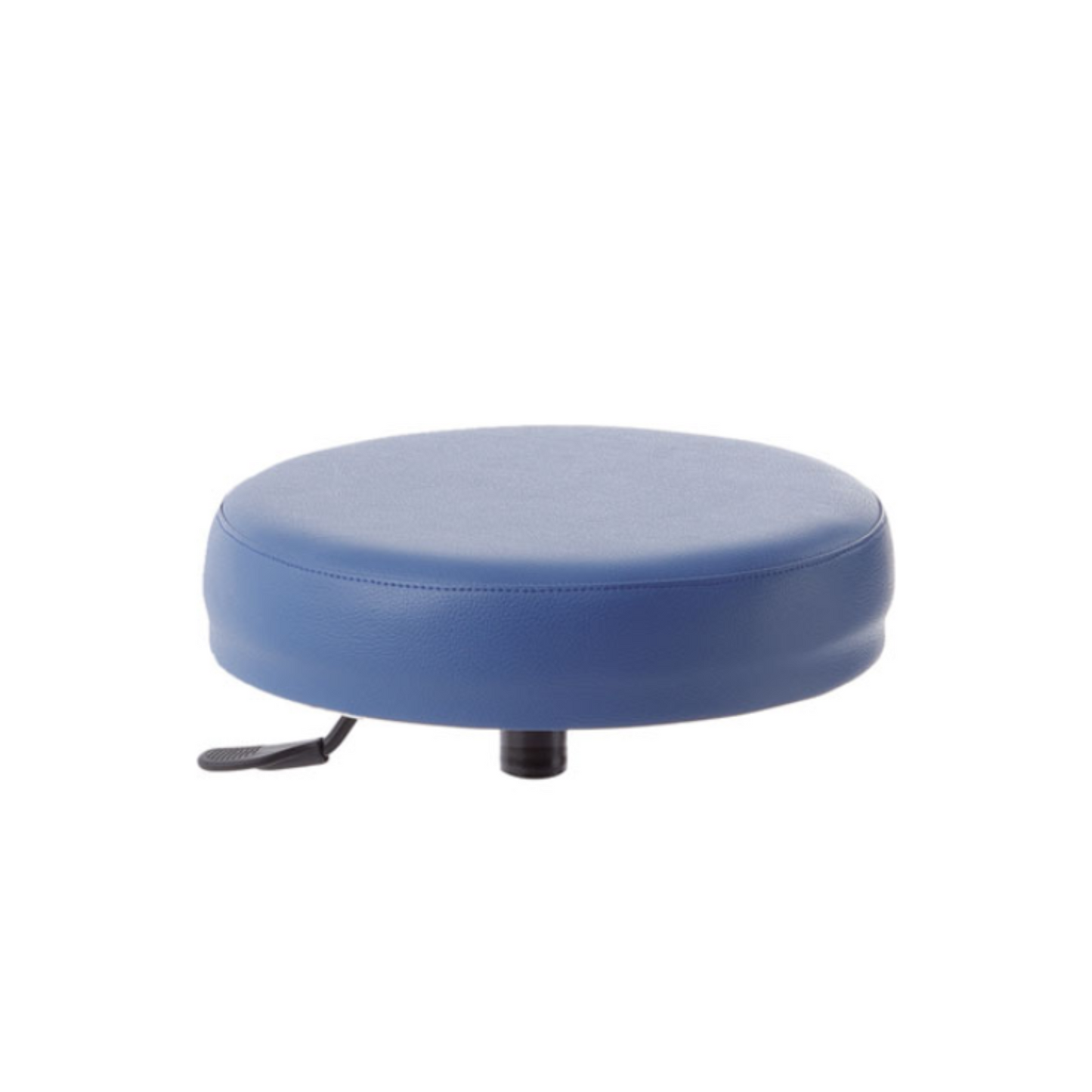 Sgabello girevole con base in alluminio pistone a gas con elevazione 20 cm