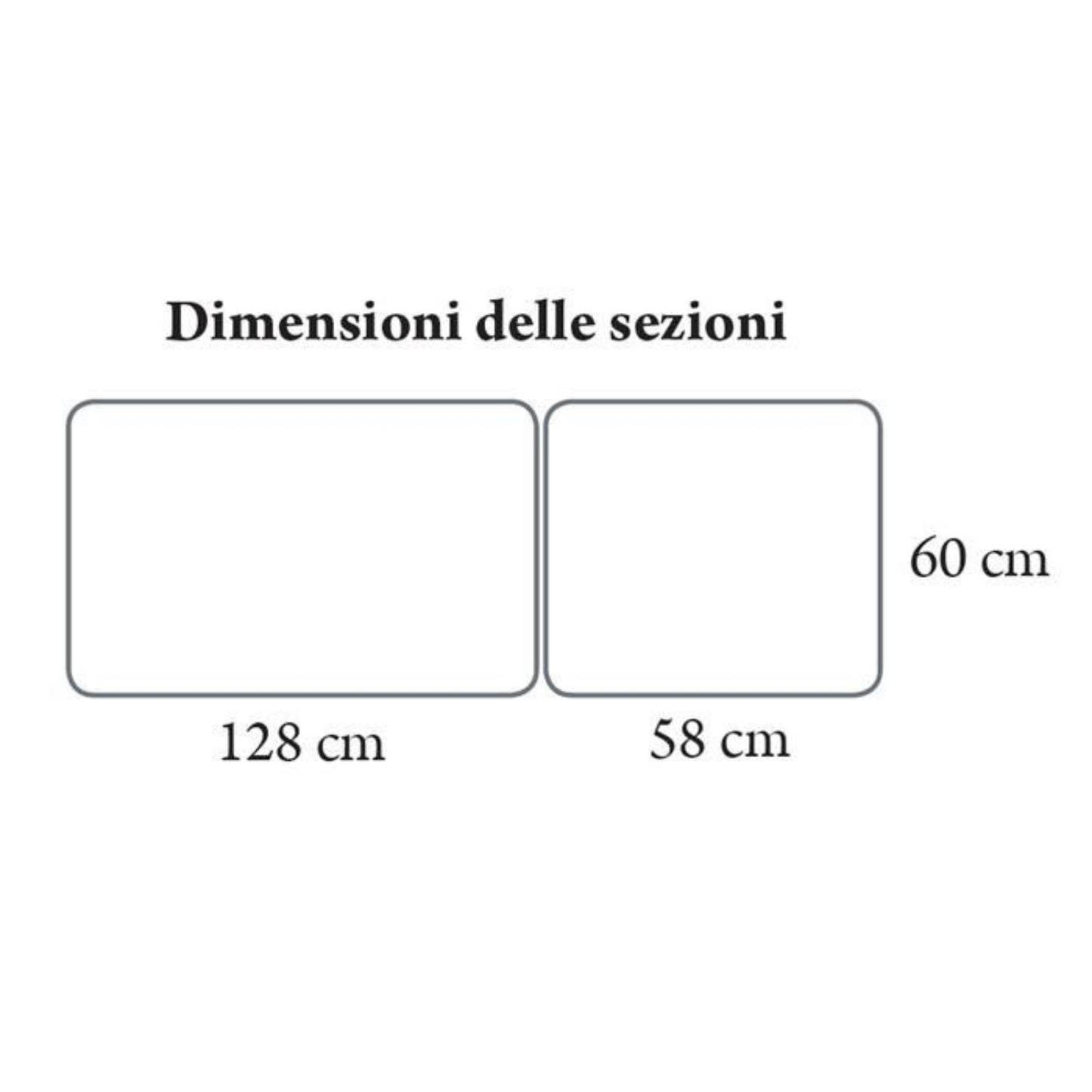 Lettino Lybra Verniciato blu