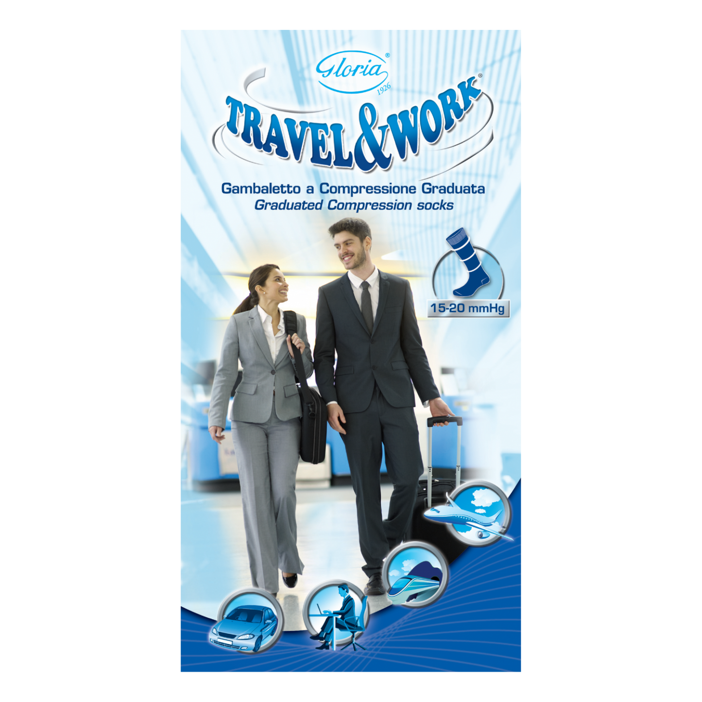 Travel&Work Gambaletto 15-20 MMHG