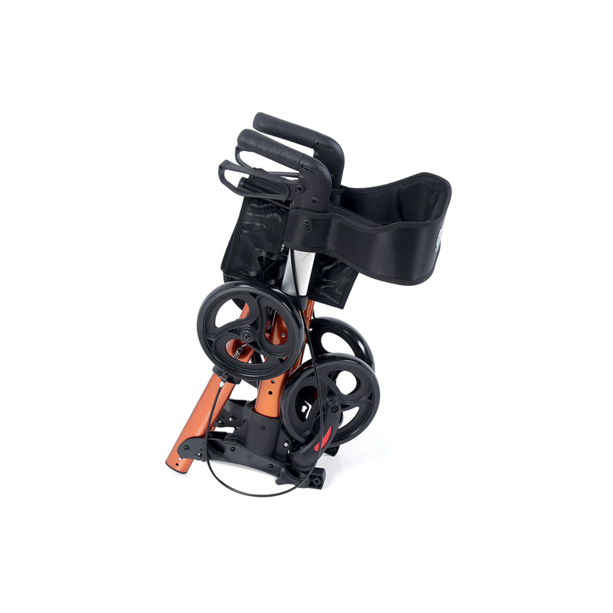 Rollator pieghevole con sedile e schienale in tessuto – Oceano 2.0 RP545