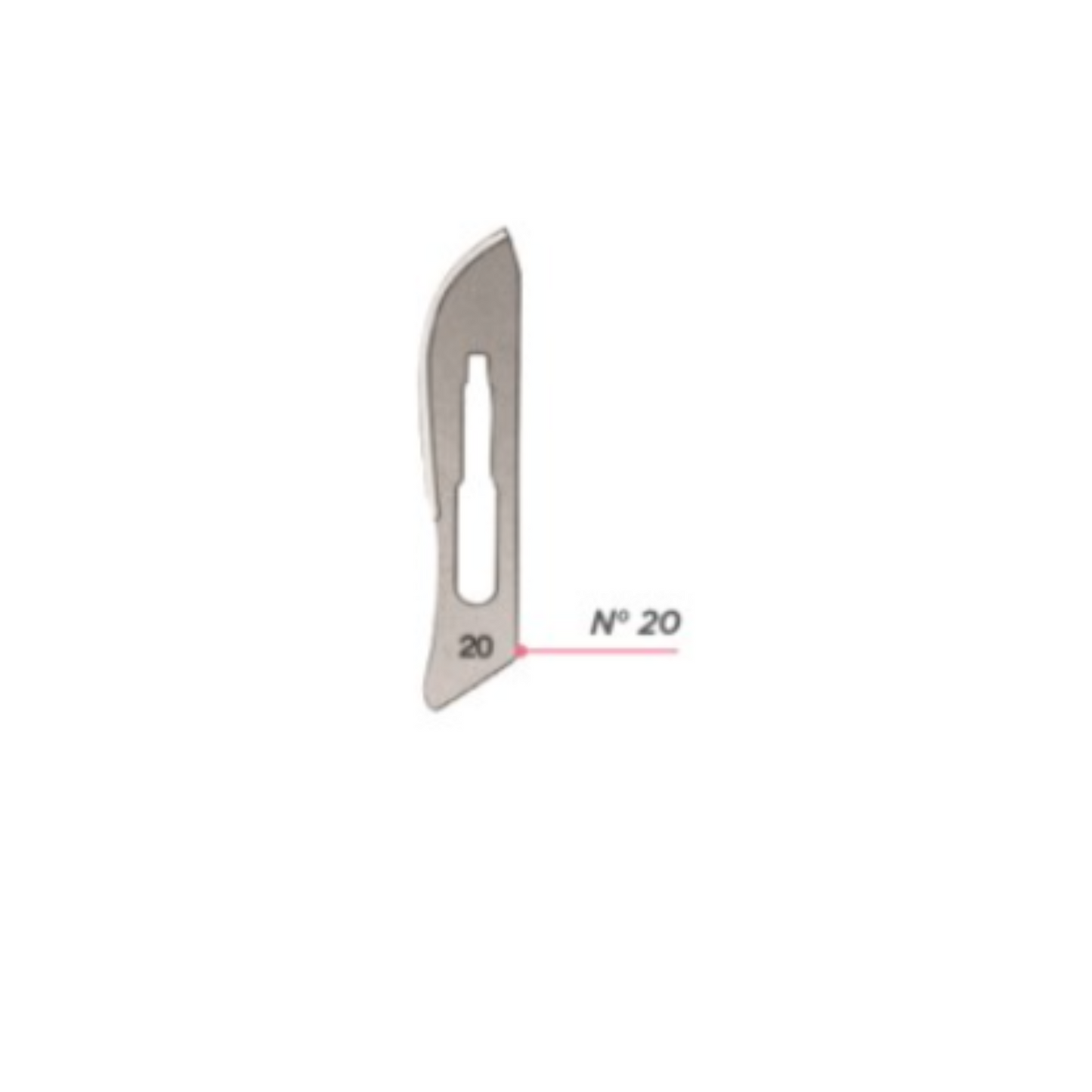 Lame bisturi monouso carbon 100 pz