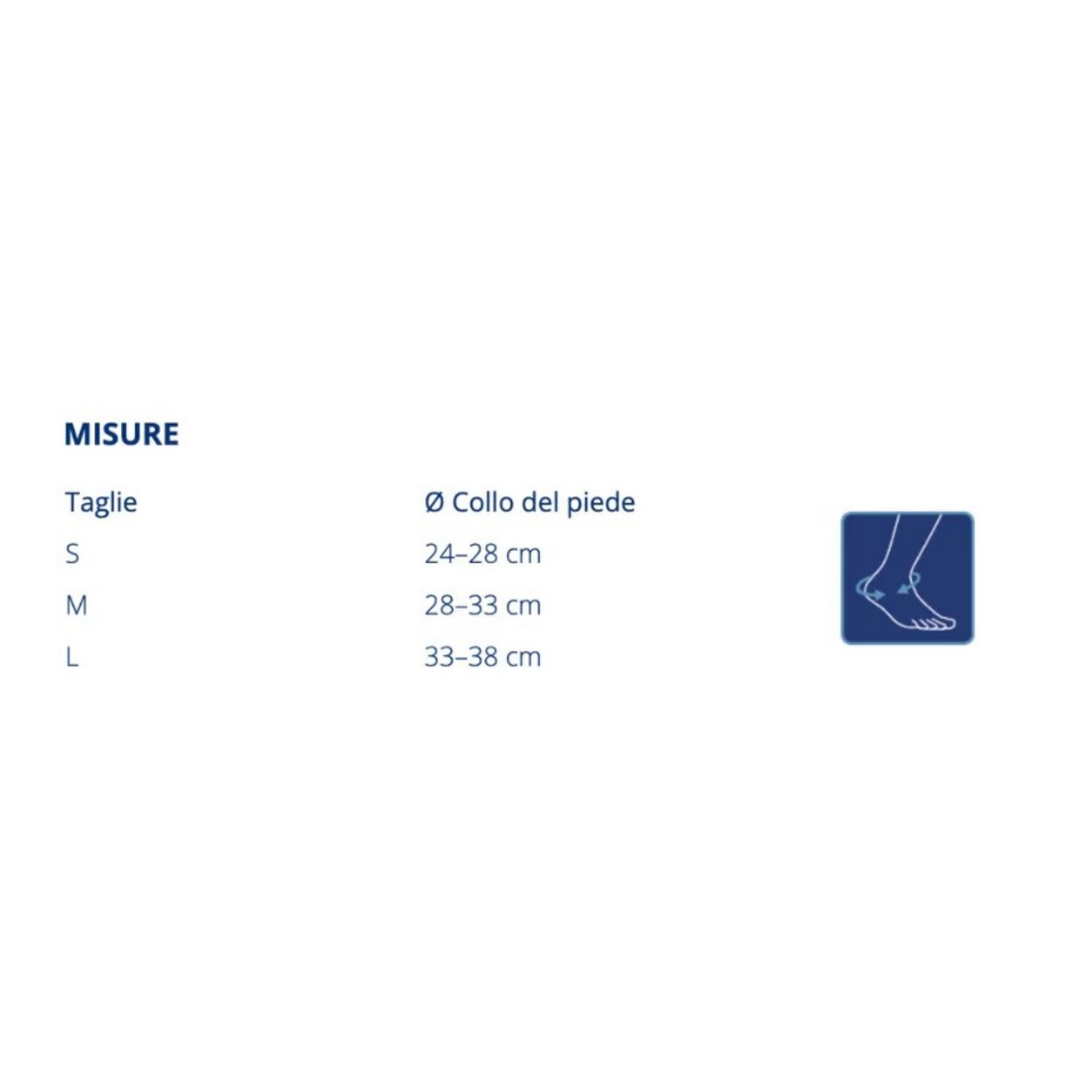 Cavigliera 8 Light con bendaggio