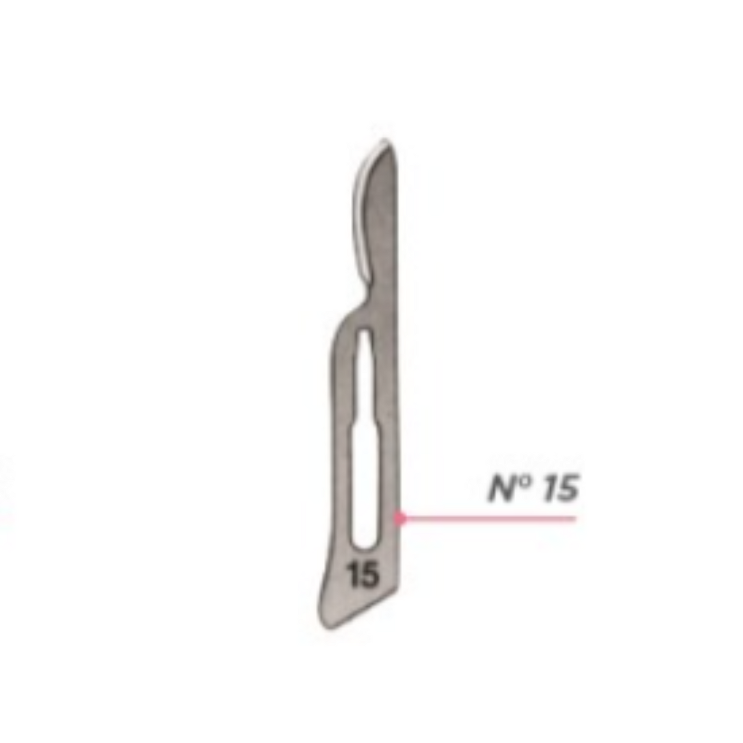 Lame bisturi sterili monouso in acciaio al carbonio per manici 100 pezzi