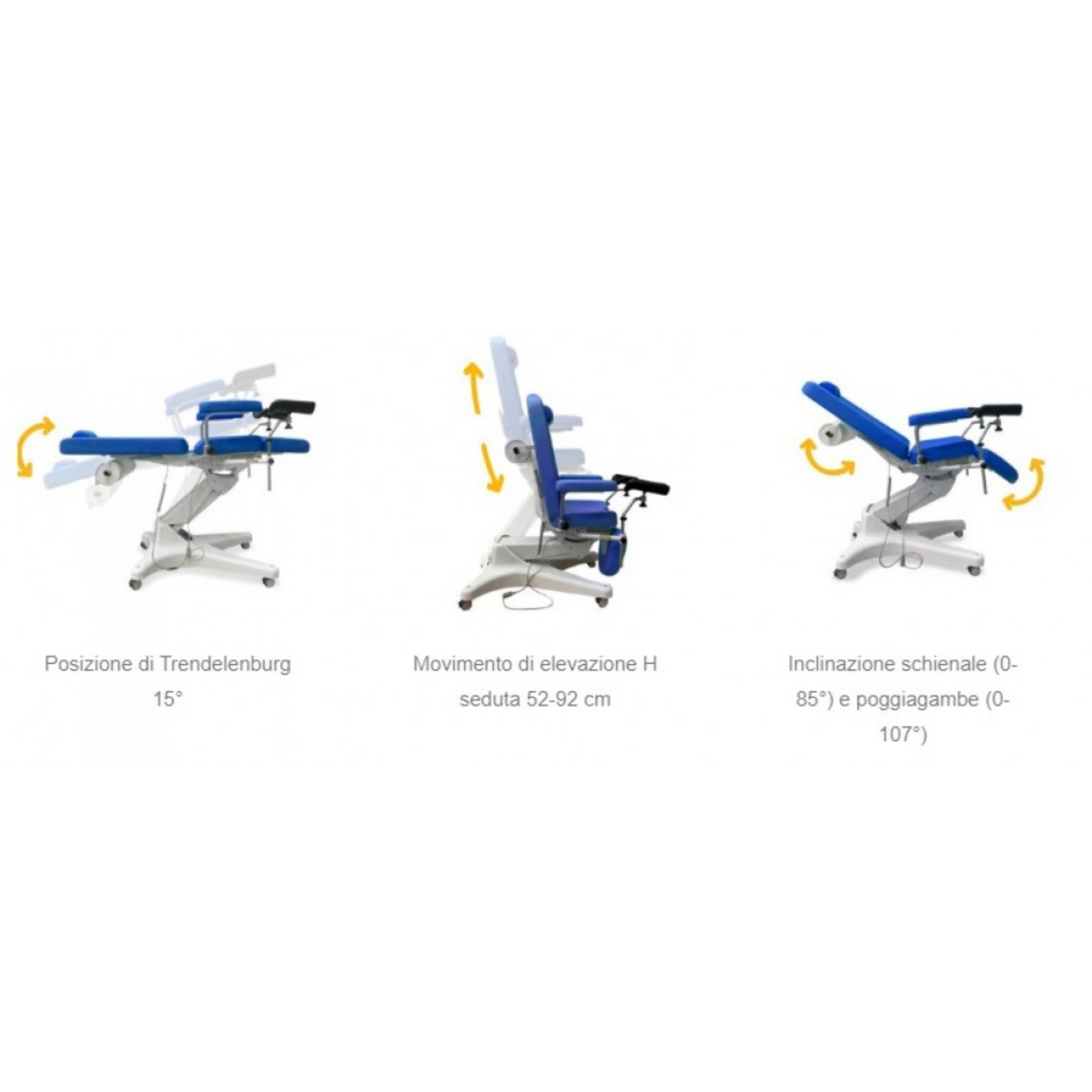 Poltrona multifunzione Rugy Blu
