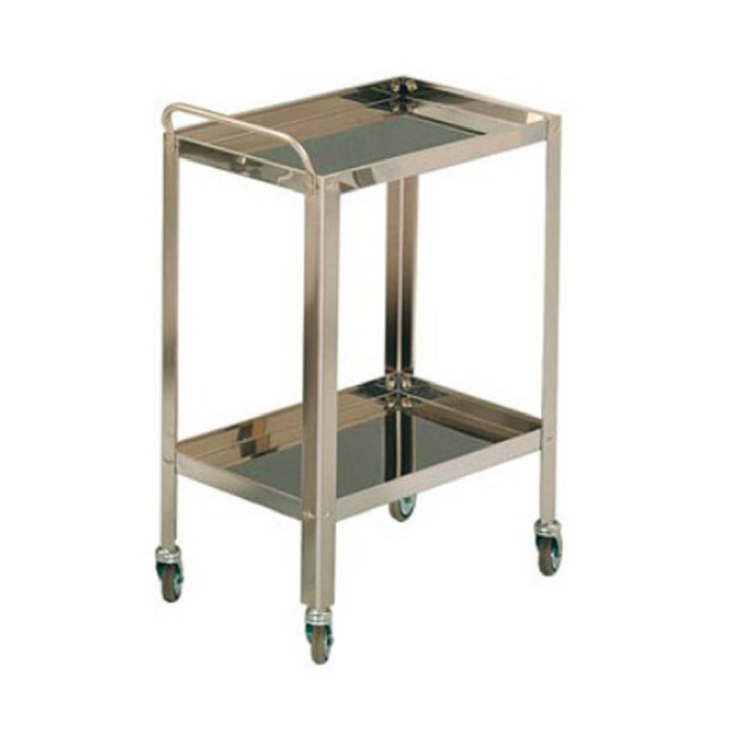 Carrello inox smontabile 2 ripiani