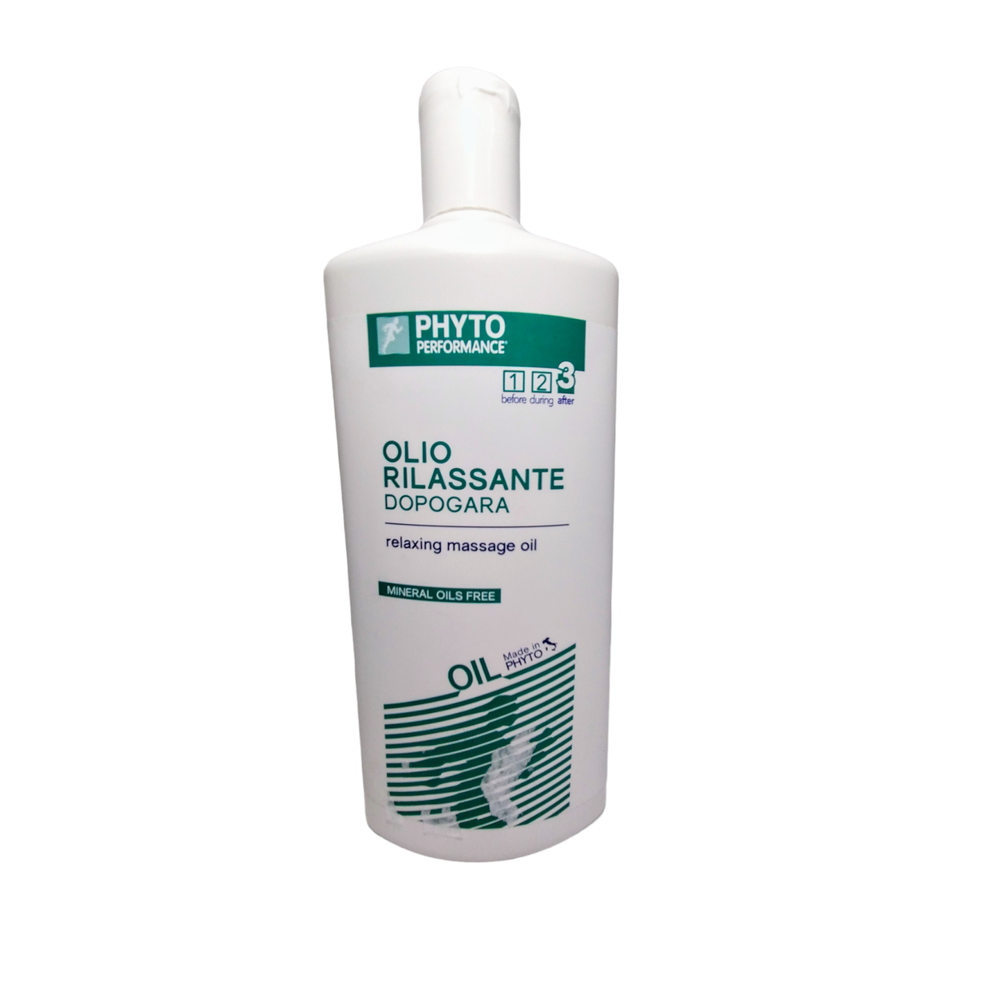 Olio rilassante dopogara