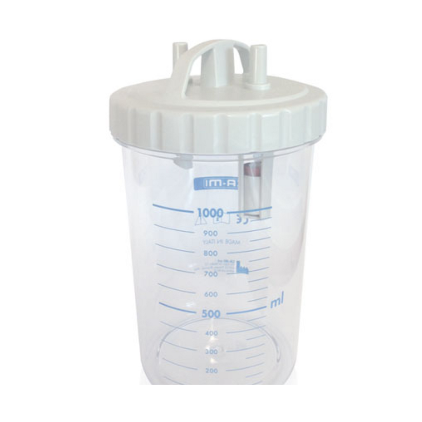 Vaso completo da 1000cc per aspiratore chirurgico Aspimed 2.2,2.3.2.5