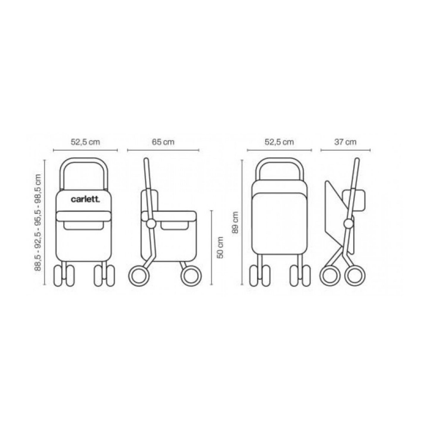 Deambulatore Comfort Assist Carlett