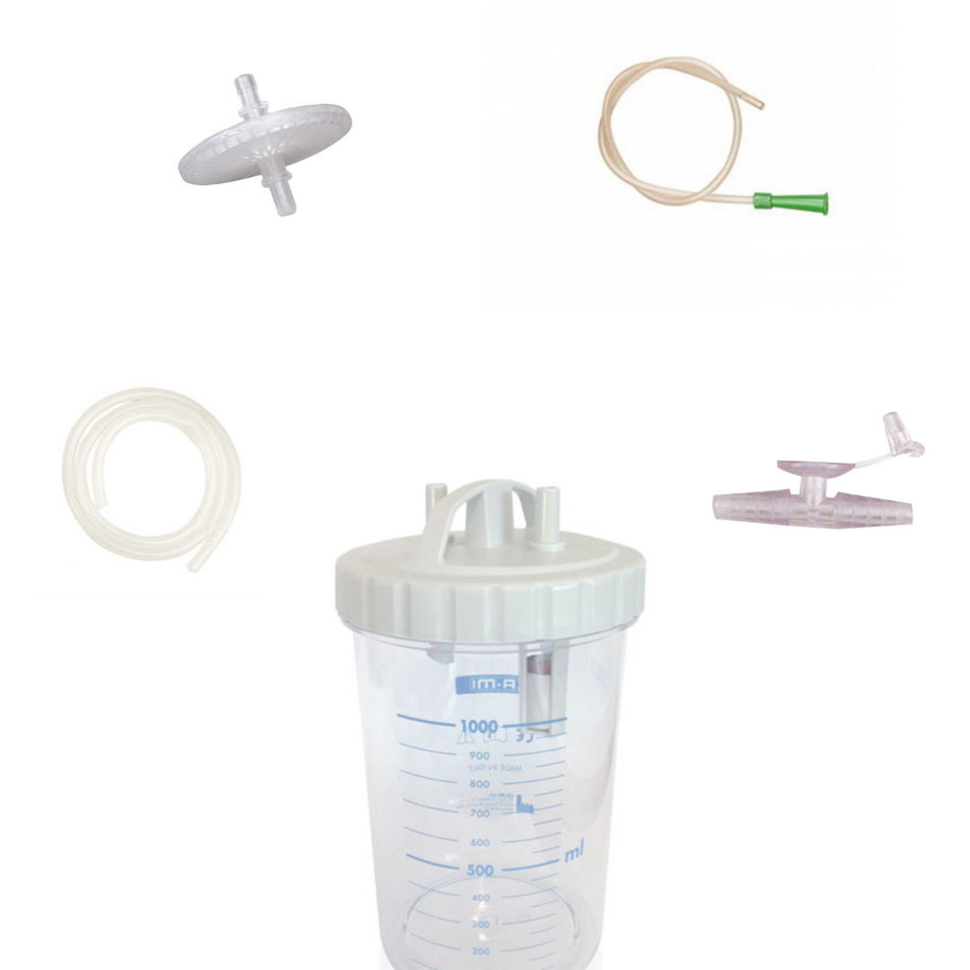 Kit di ricambio per aspiratore chirurgico Aspimed associato al Noleggio