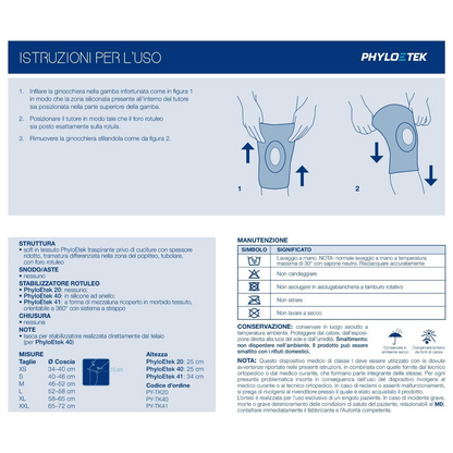 Ginocchiera Phylotek 40