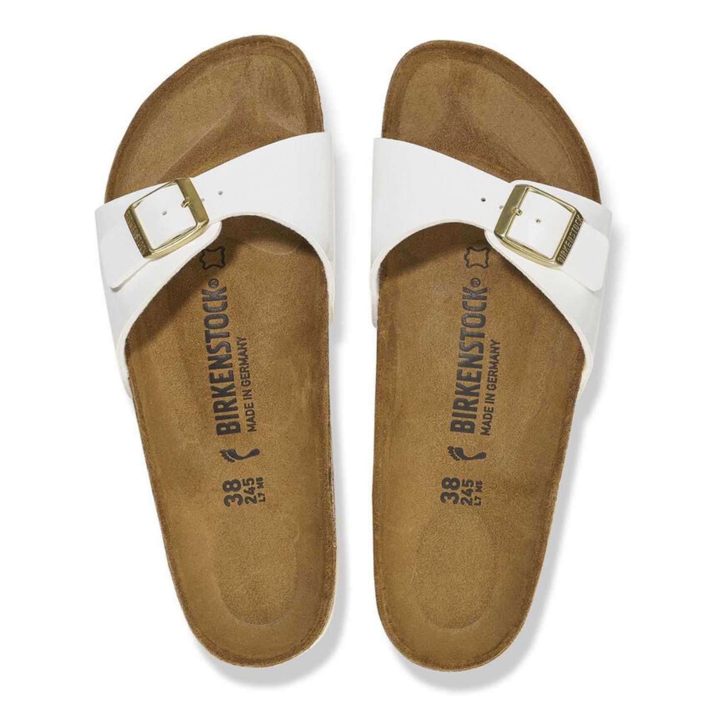 Ciabatta Madrid  Birko Flor Patent Birkenstock