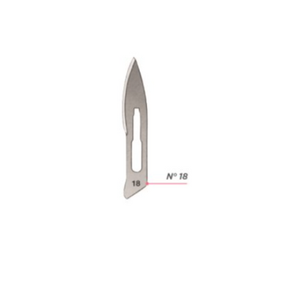 Lame bisturi monouso carbon 100 pz