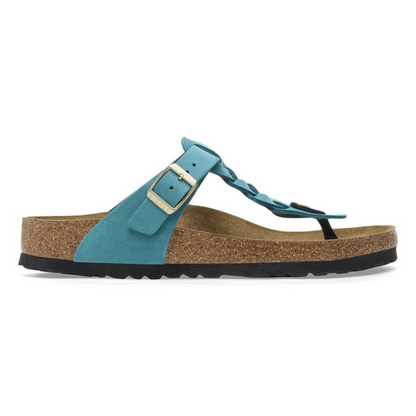 Infradito Gizeh braided biscay bay oiled leather biscaybay Birkenstock