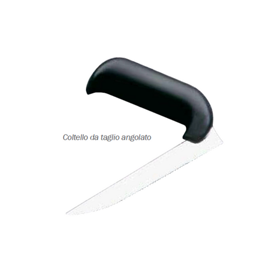 Coltello cucina da taglio angolato lama 147mm