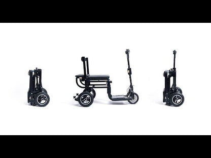 Scooter pieghevole elttrico eFOLDi Lite trolly